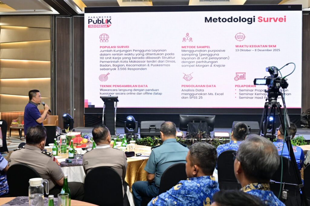 Baru 11 Bulan MULIA Pimpin Pemerintah Kota Makassar, Kepuasan Pelayanan Publik Masuk Kategori Baik