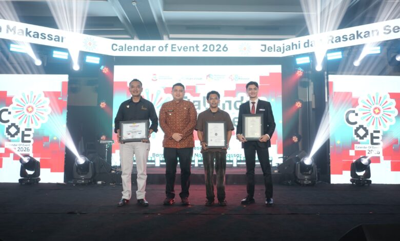Munafri Resmi Luncurkan Calendar of Event 2026, Makassar Siap Jadi Kota Event Sepanjang Tahun