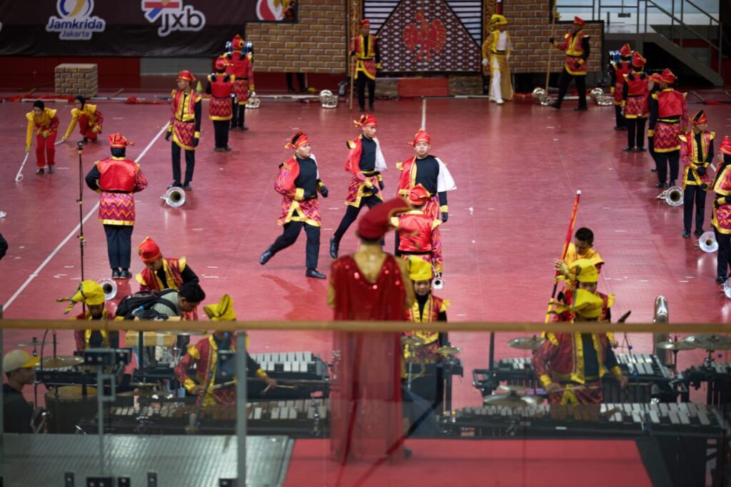 Gebrakan Akhir Tahun, Drum Corps Makassar Sabet Prestasi Juara Umum Kategori World Class di JDCI 2025