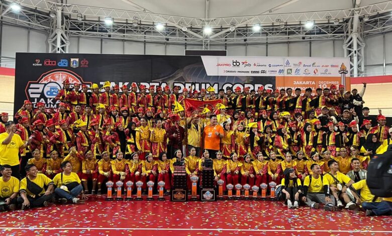 Gebrakan Akhir Tahun, Drum Corps Makassar Sabet Prestasi Juara Umum Kategori World Class di JDCI 2025