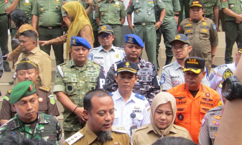 Danpom Kodaeeal VI Hadiri Apel Gelar Pasukan Perayaan Nataru 2025 Provinsi Sulsel