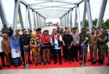 Gubernur Sulsel Resmikan Jembatan Sungai Malake, Akses Warga Sidrap-Wajo Kini Lebih Cepat dan Aman