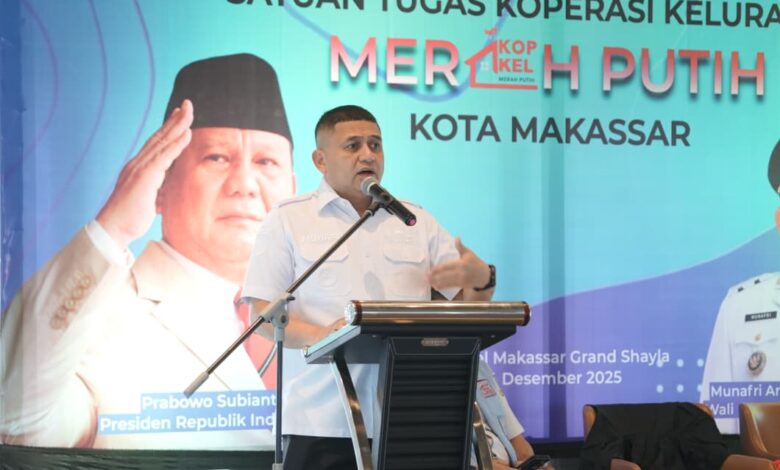 Pemkot Makassar Percepat Koperasi Kelurahan Merah Putih, Perkuat Ekonomi Kerakyatan