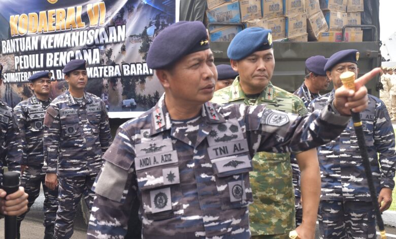 Dankodaeral VI Melepas Bantuan Kemanusiaan Peduli Bencana untuk Aceh, Sumut, dan Sumbar