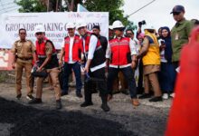 Groundbreaking Paket 3 MYC, Gubernur Sulsel Benahi 254 Km Jalan di Kabupaten Sidrap