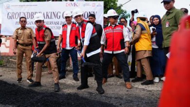 Groundbreaking Paket 3 MYC, Gubernur Sulsel Benahi 254 Km Jalan di Kabupaten Sidrap