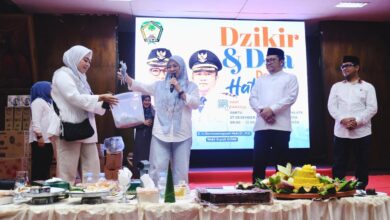 Bupati Talenrang Ajak Relawan Hati Damai Wujudkan Gowa yang Lebih Maju