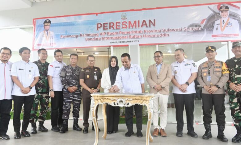 Angkat Ikon Geopark Rammang-Rammang di Bandara Hasanuddin, Gubernur Andalan: Gerbang Awal Promosi Pariwisata Sulsel