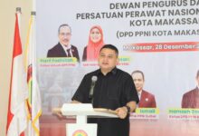 Wali Kota Makassar Resmikan Sekretariat DPD PPNI, Perkuat Sinergi Tenaga Kesehatan di Pemkot