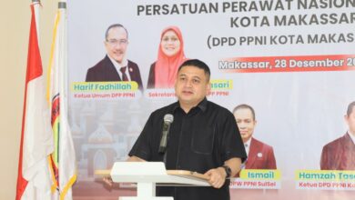 Wali Kota Makassar Resmikan Sekretariat DPD PPNI, Perkuat Sinergi Tenaga Kesehatan di Pemkot