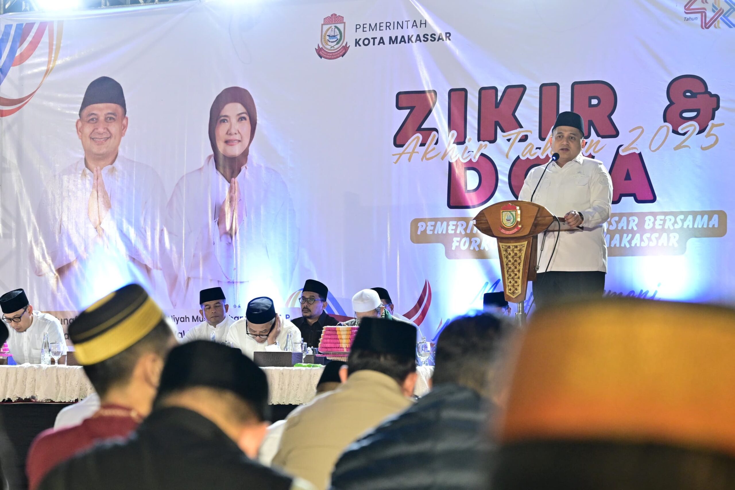 Sambut Tahun Baru 2026, Pemkot Makassar Gelar Zikir dan Doa Bersama