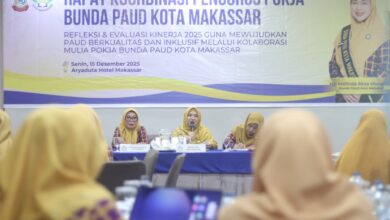 Pokja Bunda PAUD Makassar Evaluasi Kinerja 2025, Perkuat Kolaborasi Wujudkan PAUD Berkualitas dan Inklusif
