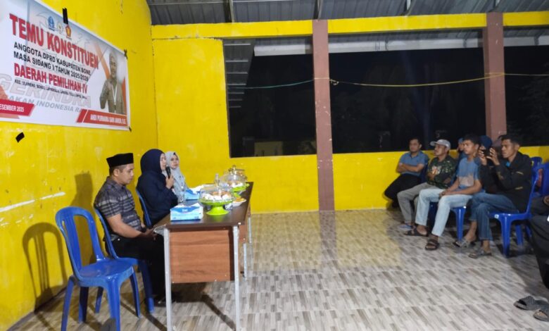 Reses di Desa Teamalala, Puang Chece Janji Perjuangkan Aspirasi Warga