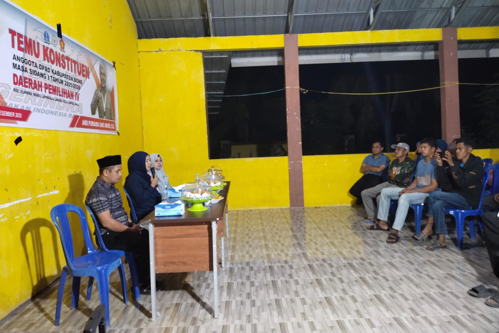 Reses di Desa Teamalala, Puang Chece Janji Perjuangkan Aspirasi Warga