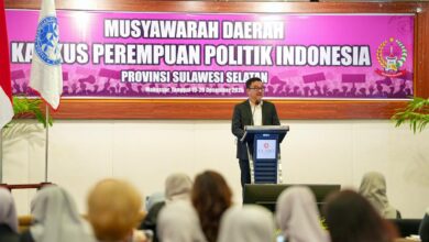 Sekda Jufri Buka Musda KPPI Sulsel, Dorong Penguatan Peran Perempuan dalam Politik