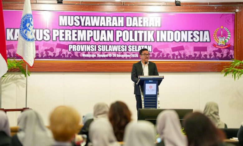 Sekda Jufri Buka Musda KPPI Sulsel, Dorong Penguatan Peran Perempuan dalam Politik