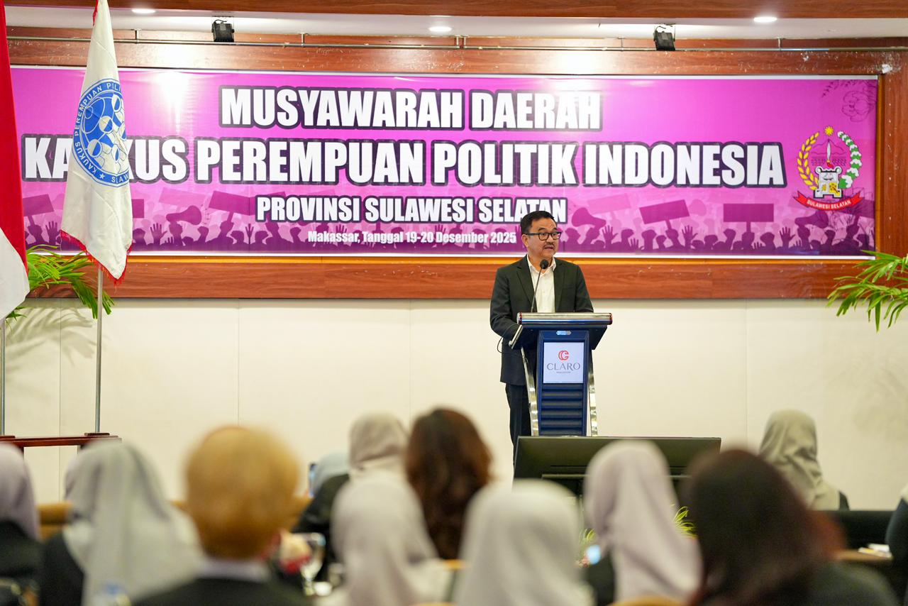 Sekda Jufri Buka Musda KPPI Sulsel, Dorong Penguatan Peran Perempuan dalam Politik