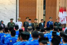 Sekda Sulsel Bacakan Amanat Presiden Prabowo pada Upacara Hari Bela Negara ke-77