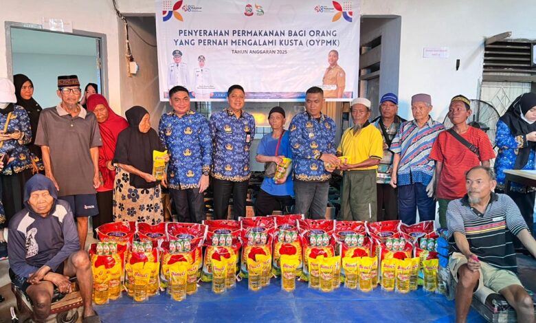 Pemkot Makassar Salurkan Bantuan Natura untuk 550 Warga Eks-Kusta