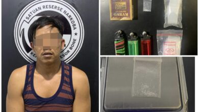 Gerebek Rumah di Pompanua Satuan Narkoba Poles Bone Ringkus Pelaku Pengedar Sabu