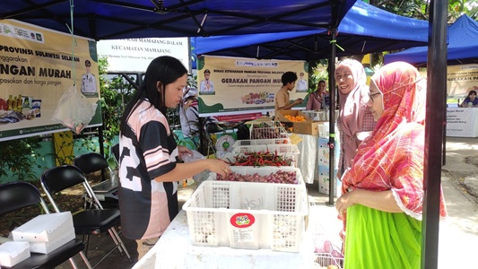 Gelar GPM Jelang Nataru, Pemprov Sulsel Target Inflasi Terkendali