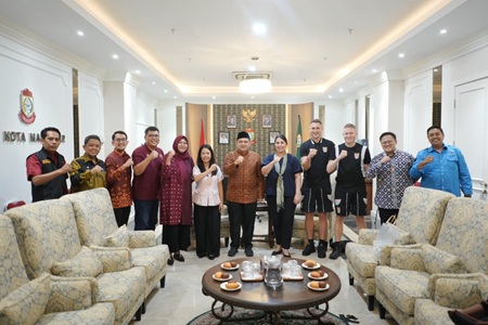 Kedubes Inggris Temui Munafri, Jajaki Kerjasama Stadion hingga MCH