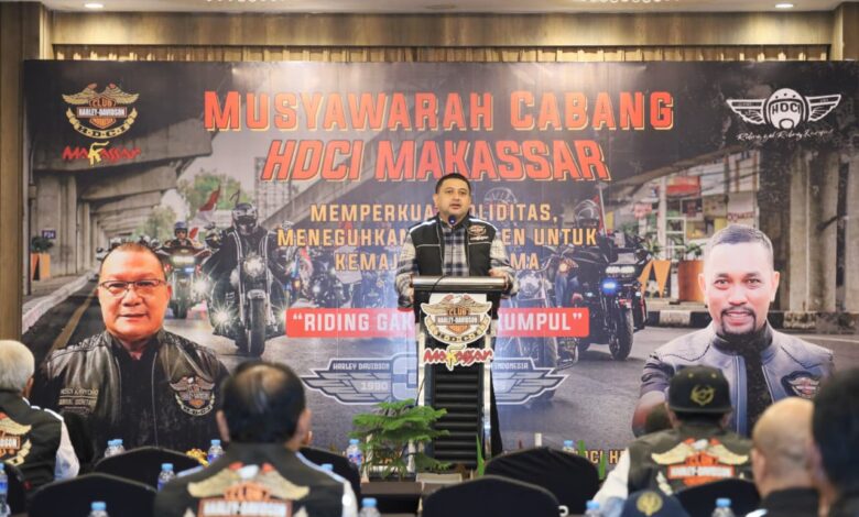 Hadiri Pembukaan Muscab HDCI Makassar, Munafri Dorong Keputusan Strategis dan Berdampak Masyarakat