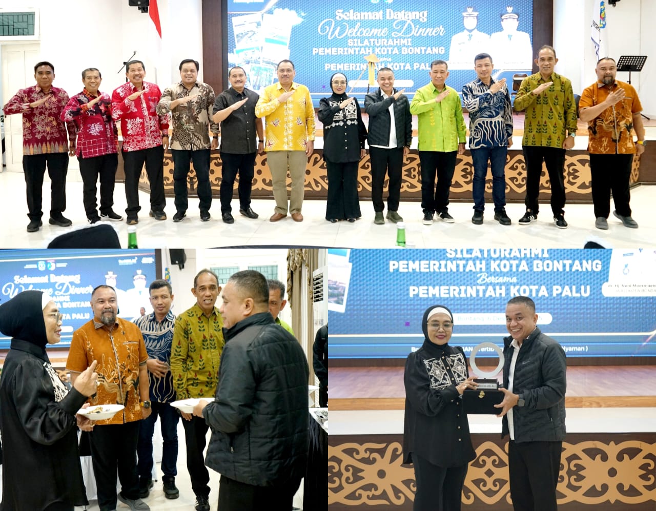 Perkuat Sinergi, Wali Kota Palu Hadianto Rasyid Kunjungan Silaturahmi dengan Wali Kota Bontang