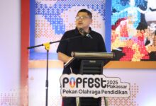 Wali Kota Makassar Buka POP FEST 2025 dan Tekankan Sportivitas Pelajar
