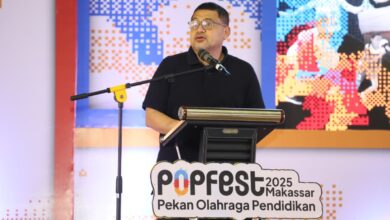 Wali Kota Makassar Buka POP FEST 2025 dan Tekankan Sportivitas Pelajar
