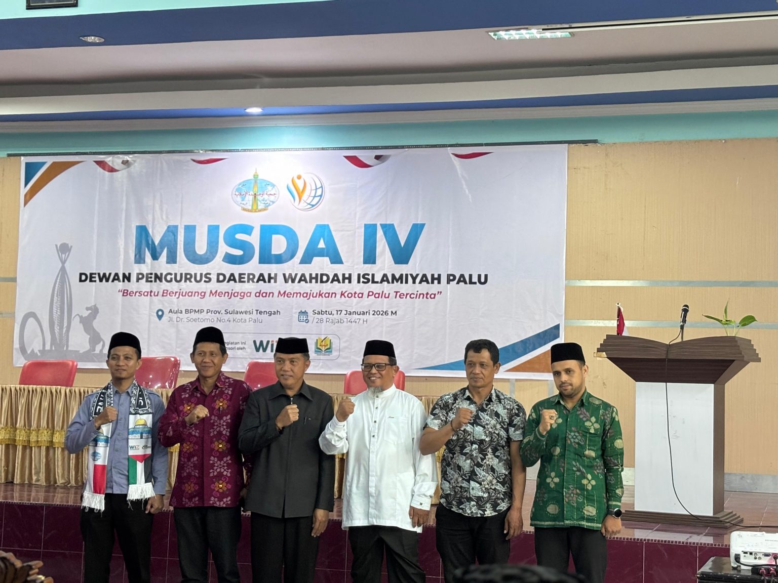 Pemkot Palu Buka Musda IV DPD Wahdah Islamiyah Kota Palu, Perkuat Sinergi Jaga dan Majukan Daerah