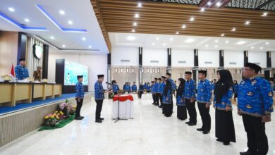 Kukuhkan PAW Pengurus KORPRI Pangkep, Jufri Rahman Dorong Penguatan Layanan ASN dan Digitalisasi Transaksi