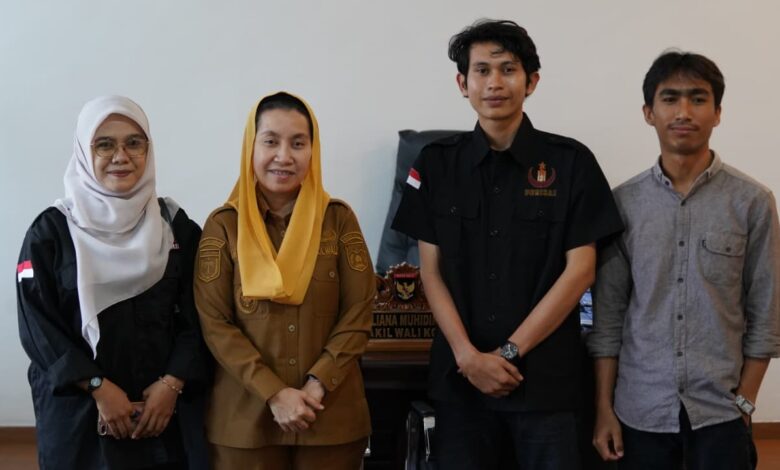 Perkuat Sinergi Pemuda, Wakil Wali Kota Palu Terima Kunjungan Perisai SI