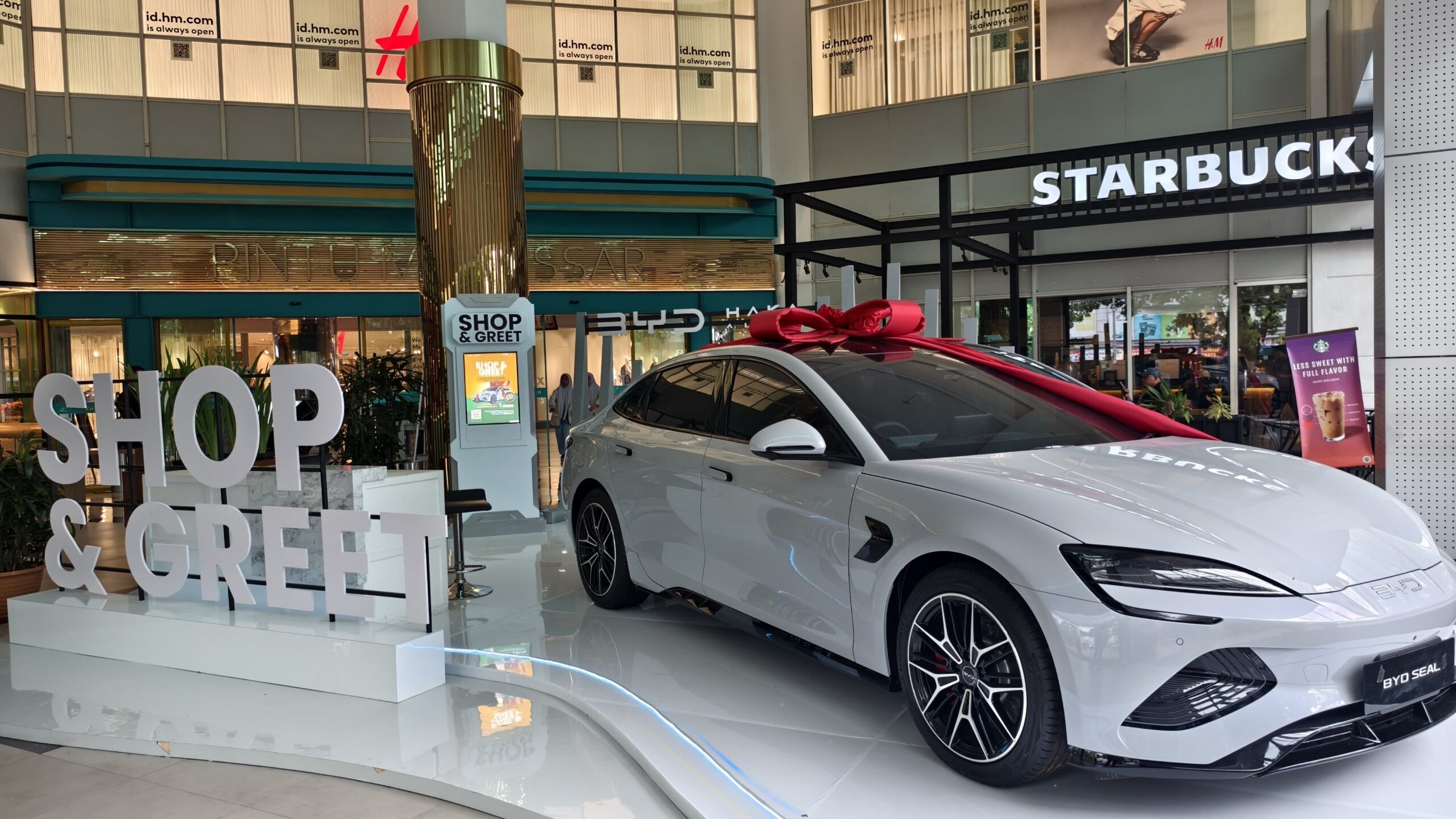 Belanja di MaRI & NIPAH PARK Bisa Dapat Mobil Listrik BYD Seal, Ini Syaratnya