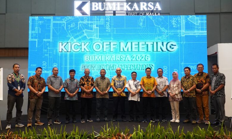 Bumi Karsa Gelar Kick Off Meeting 2026, Tegaskan Strategi Grow Beyond Expectations
