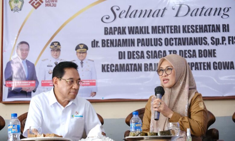 Bupati Gowa Terima Kunjungan Wamenkes RI, Perkuat Komitmen Eliminasi TBC