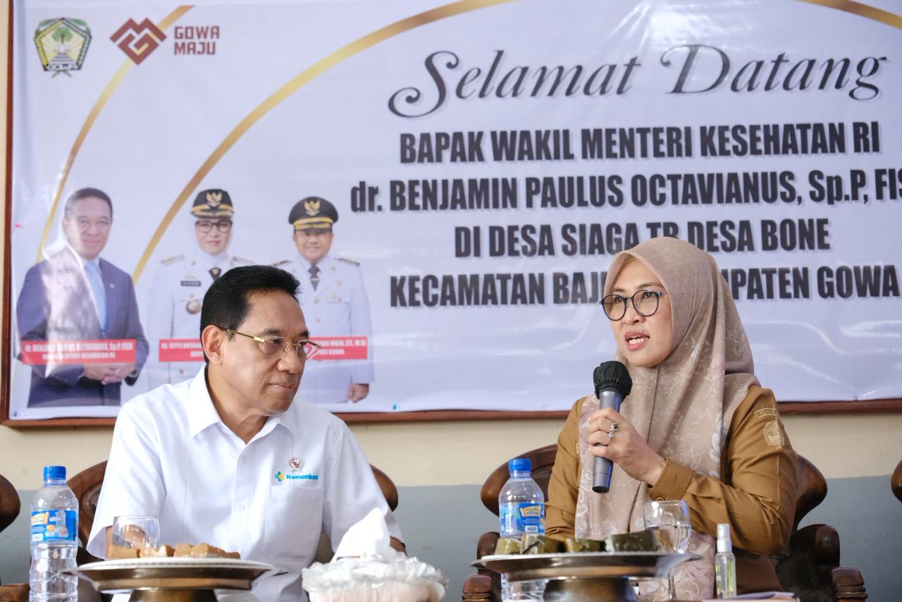 Bupati Gowa Terima Kunjungan Wamenkes RI, Perkuat Komitmen Eliminasi TBC