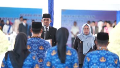 Lantik 36 Pejabat Eselon II dan 3230 PPPK Pemprov Sulteng, Gubernur Anwar Hafid: Jangan Korupsi!