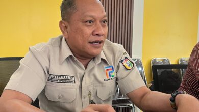 Kembalikan Fungsi Fasum, Perumda Pasar Tertibkan Pedagang di Depan Pabaeng-baeng
