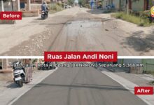 Lewat Bantuan Keuangan Pemprov, Gubernur Sulsel: Jalan Kota di Sidrap hingga Tellu Limpoe Sudah Rampung