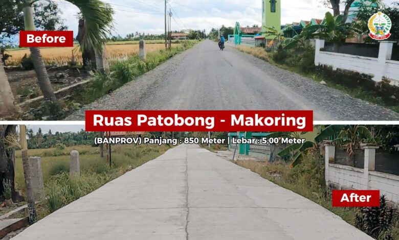 Akses Warga Makin Lancar, Jalan Rusak di Pinrang Sudah Ditangani Berkat Bantuan Keuangan Pemprov Sulsel
