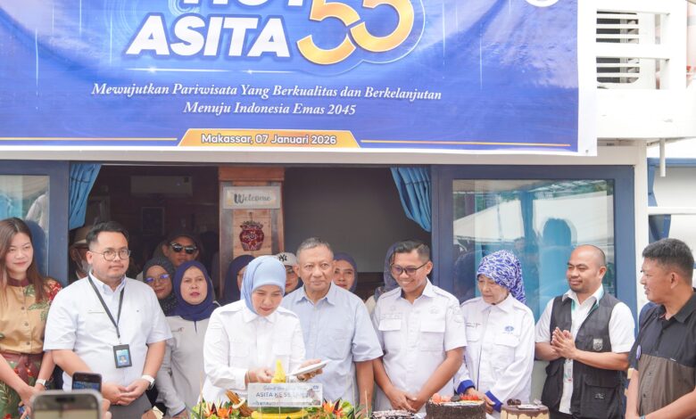 HUT ASITA ke-55, Aliyah Mustika Ilham Tegaskan Komitmen Pemkot Makassar Kembangkan Pariwisata