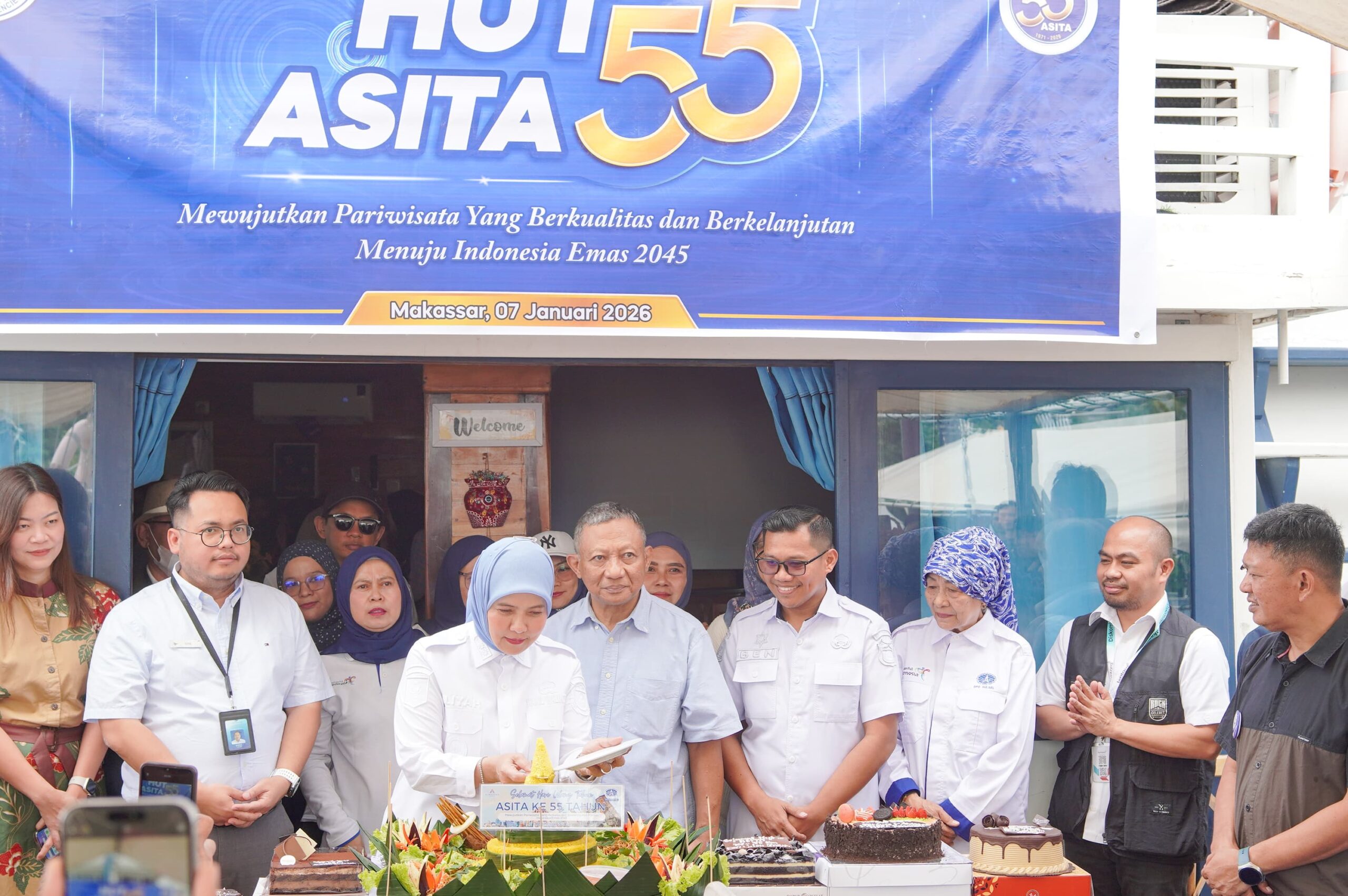HUT ASITA ke-55, Aliyah Mustika Ilham Tegaskan Komitmen Pemkot Makassar Kembangkan Pariwisata