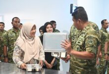 Dukung Ketahanan Gizi Masyarakat, Dankodaeral VI Laksanakan Syukuran Launching Dapur MBG Tamalaba Kodaeral VI