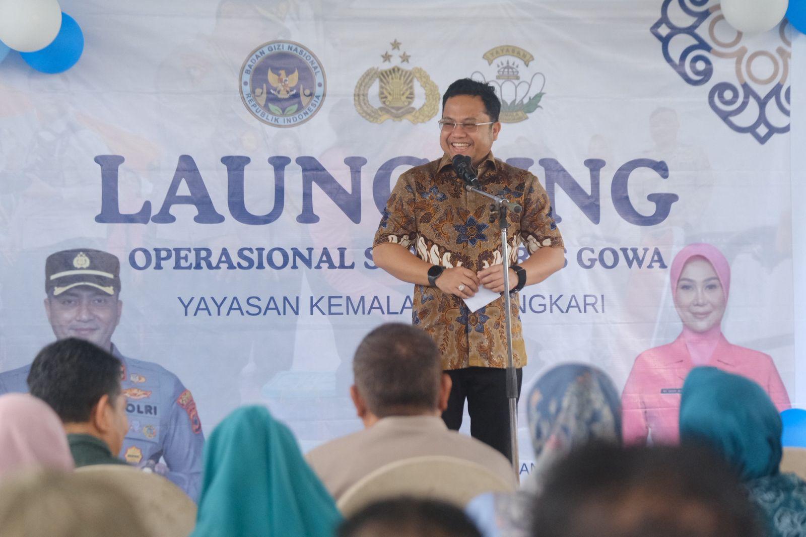 Wabup Gowa Nilai Kehadiran SPPG Bajeng Barat Perkuat Program Makan Bergizi Gratis