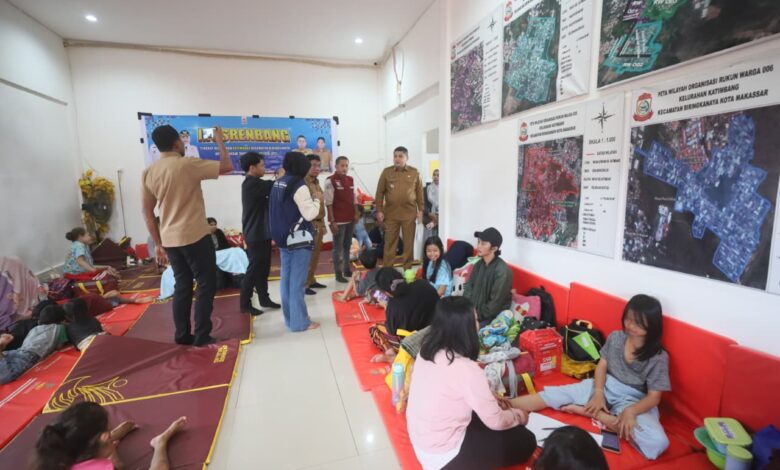 Wali Kota Munafri Tinjau Dua Titik Pengungsian Banjir di Biringkanaya, Pastikan Kebutuhan Warga Terpenuhi