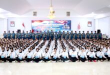 Wujudkan Rekrutmen jujur dan Tranparan, Kodaeral VI Gelar Penandatanganan Pakta Integritas Caba dan Cata PK TNI AL Gelombang I TA 2026