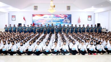 Wujudkan Rekrutmen jujur dan Tranparan, Kodaeral VI Gelar Penandatanganan Pakta Integritas Caba dan Cata PK TNI AL Gelombang I TA 2026