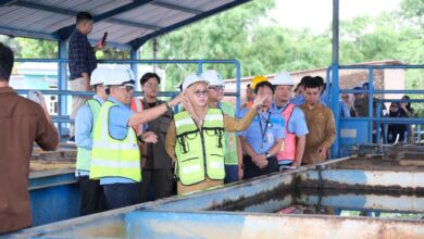 Kunjungi IPA dan Kantor Perumda AM Tirta Jeneberang, Bupati Gowa Minta Peningkatan Layanan dan Kualitas Air Bersih
