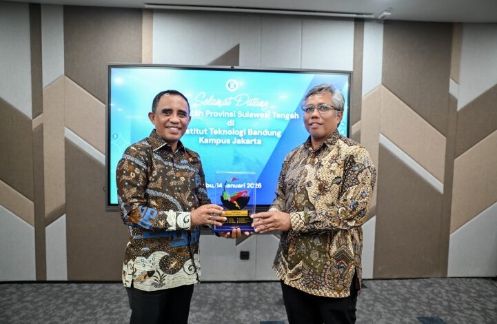 Gubernur Sulteng Anwar Hafid Ajak ITB Kerja Sama Beasiswa dan Pengembangan SDM